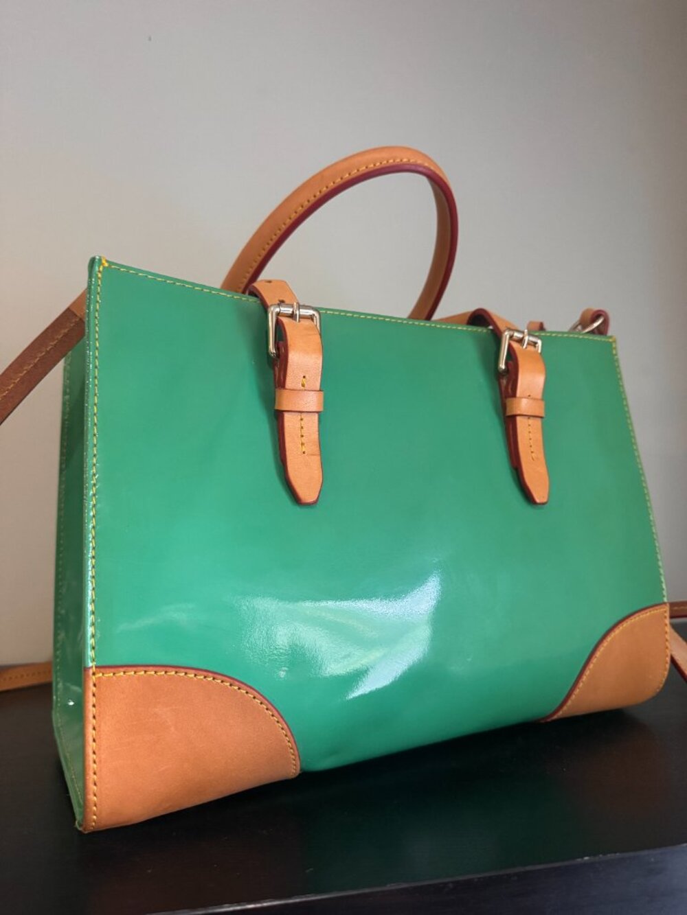Vintage Dooney! Dooney & Bourke Janine Satchel - Picture 3 of 13